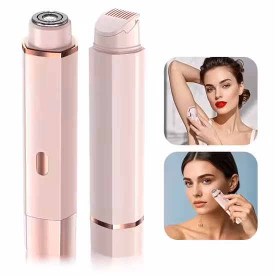 Mini rasoio elettrico per la rimozione dei peli del viso