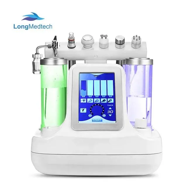 Macchina multifunzionale per ossigeno a bolle/Attrezzatura per microdermoabrasione dell'acqua/Macchina SPA facciale