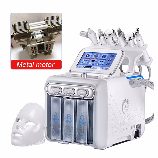 PDT Hydro Dermoabrasione Cura della pelle del viso Idradermoabrasione Hydra Dermoabrasione Aqua Microdermoabrasione facciale Macchina per la buccia del diamante