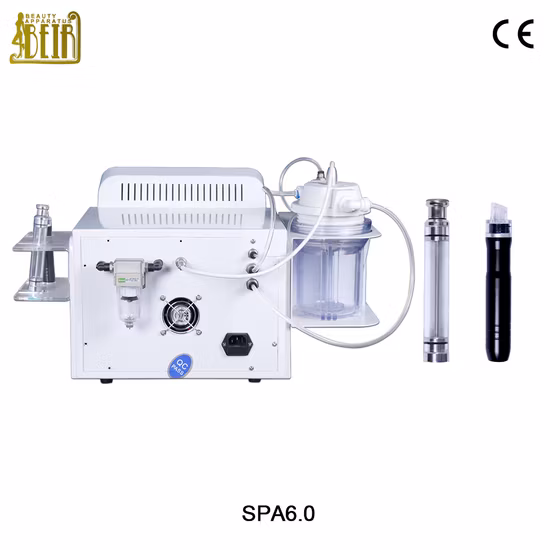 Macchina per la rimozione delle cellule morte della pelle in stile coreano Hydro Blackhead Peeling Diamond Tips Macchina per microdermoabrasione